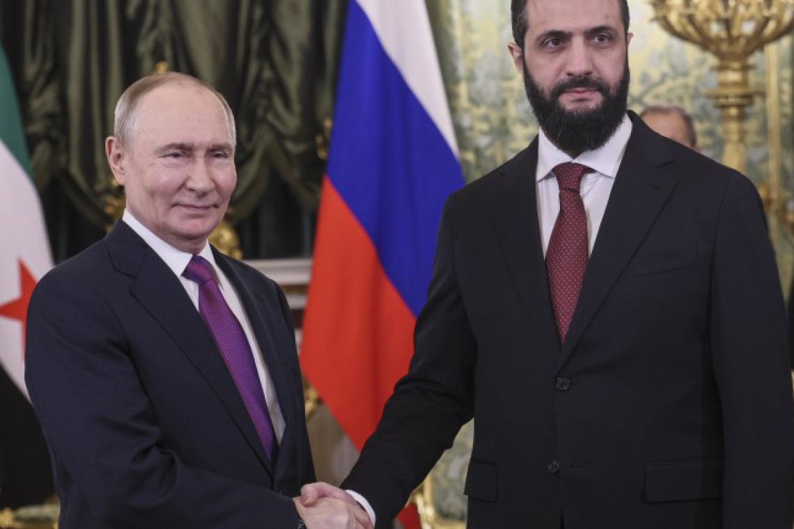 Путин иска да запази руската военна база в Сирия